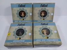 Fallout 5 Star Vinyl Figures 4 Pack Assaultron Vault Boy Pyromaniac Luck Toughns