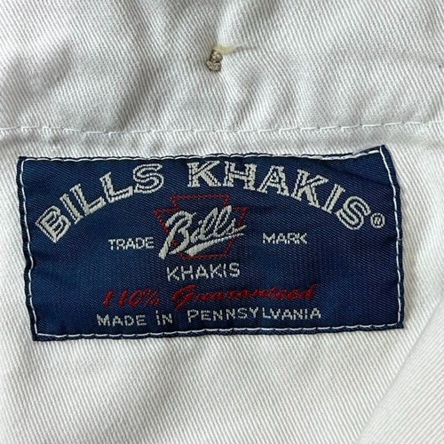 Bills Khakis Pants Men 36 (34x30) Pleated Vintage made in USA - Picture 3 of 15