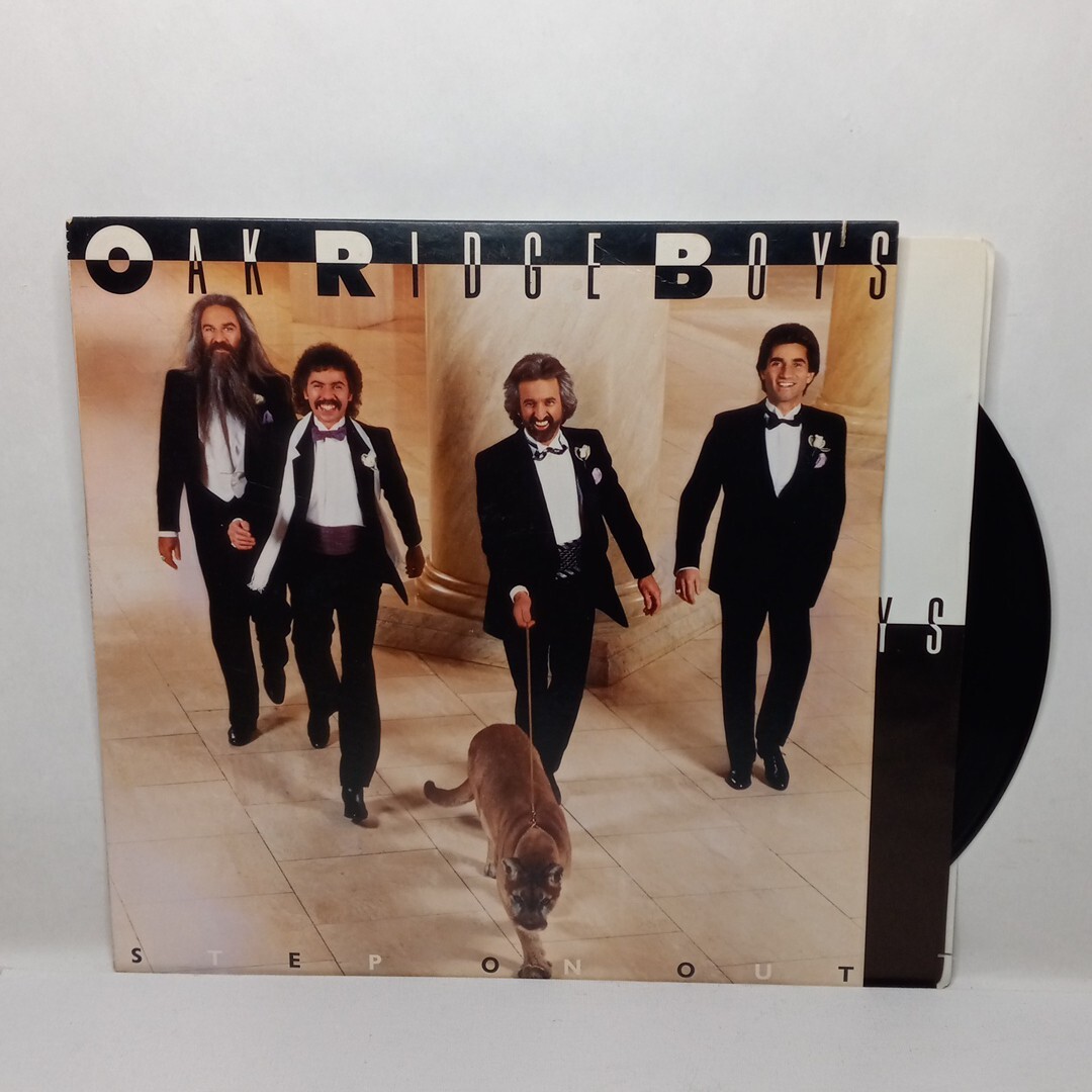 Oak Ridge Boys Step On Out LP vinyl Record 1985 First Press Country Gospel Music