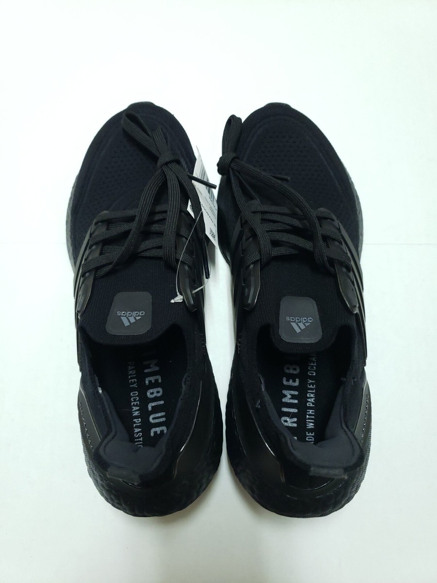 Adidas Ultraboost 21 Triple Black Running Shoes Sneakers  display picture 1