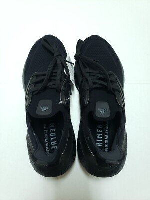 Adidas Ultraboost 21 Triple Black Running Shoes Sneakers  display picture 1