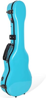 Crossrock Deluxe Protable Baritone Ukulele Hard Guitar Case with Backpack Strap