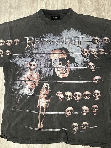 Represent Megadeth Vintage Grey Tee 2020 - Large - Picture 2 of 4