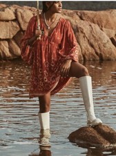 Spell & The Gypsy JONI TUNIC DRESS Campfire Size XL