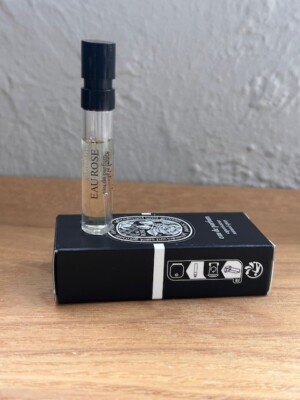 Diptyque Eau Rose Eau De Parfum Sample Spray NIB!