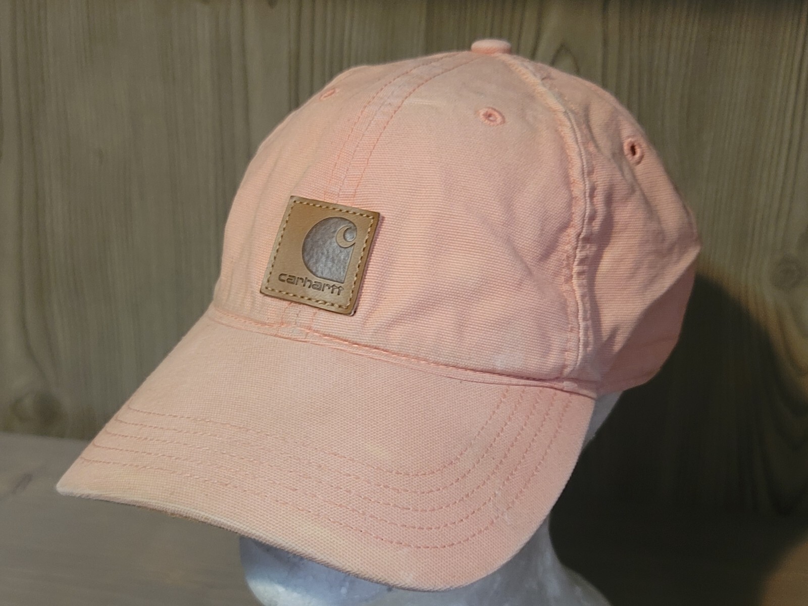 CARHARTT HAT CAP Adjustable Leather Patch READ!!! - image 1