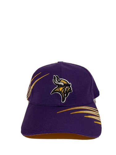 Vintage 90’s Minnesota Vikings ANNCO Adjustable Hat Embroidered Acrylic & Wool