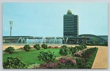 1950s New York International Airport Queens New York Postcard