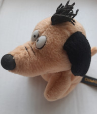 Uli Stein DIMO  1985 Hund?  Beige/Schwarz -  /&nbsp; ca.11cm&nbsp; Pl&uuml;schfigur gebraucht