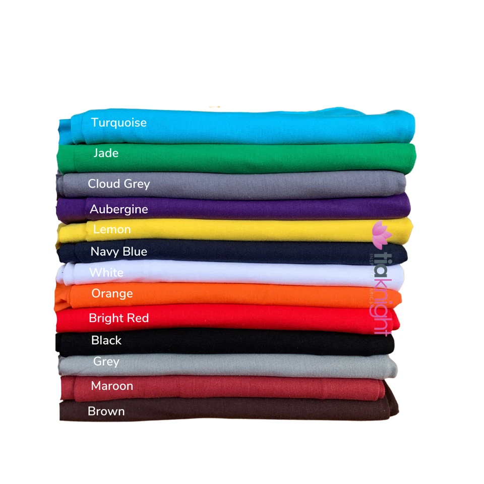 Cotton Lycra Jersey 4 Way Stretch T-Shirt Dressmaking Fabric Q35 By Tia Knight - Image 3 of 4