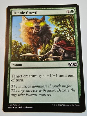 Titanic Growth 203/269 Magic The Gathering MTG | eBay