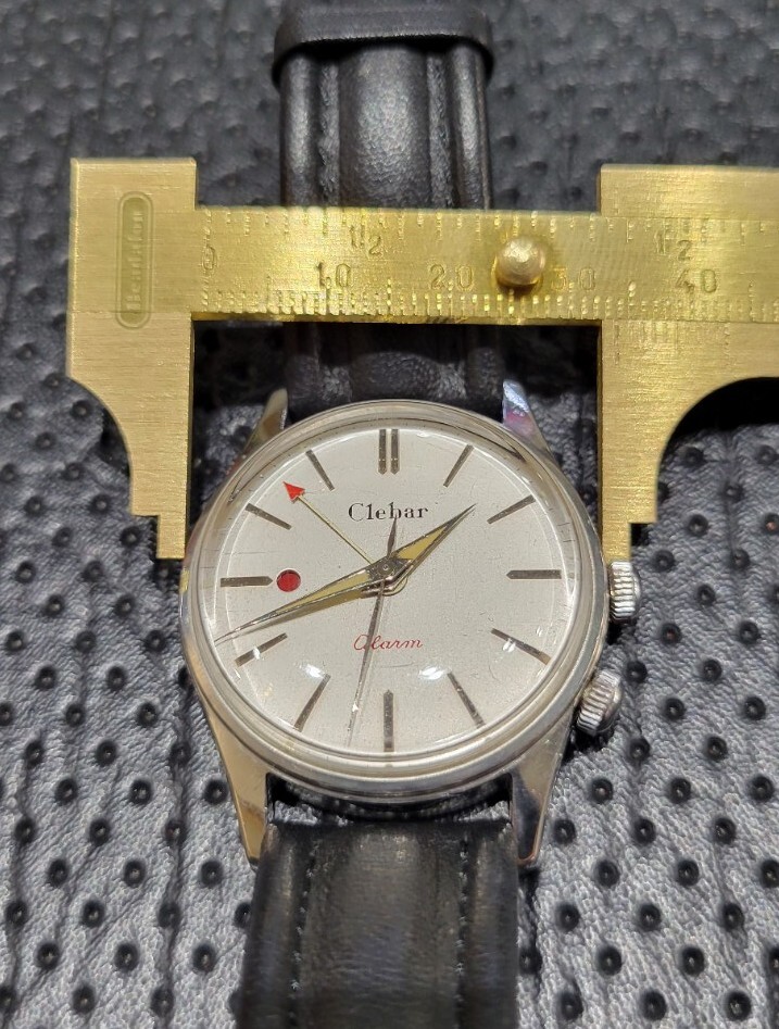 Vintage Clebar Alarm Manual Wind Watch Working-Very Rare Ref.685 | eBay