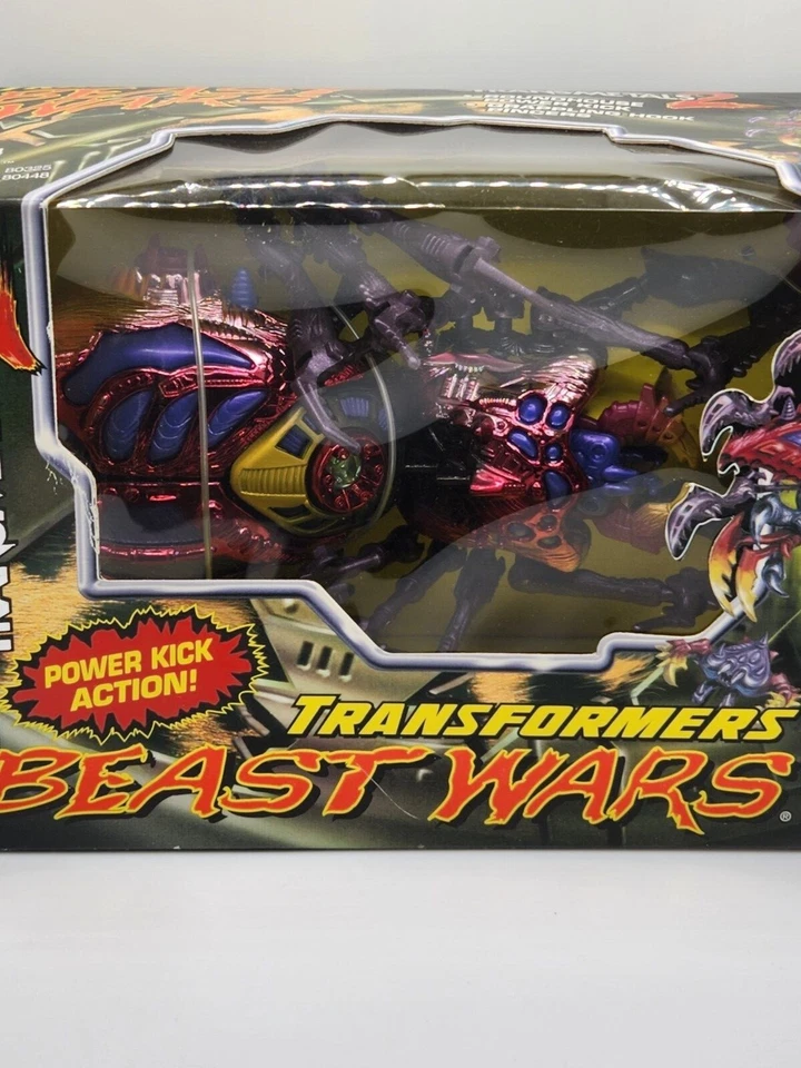 Blackarachnia Transmetals 2 1999 Beast Wars TRANSFORMERS Hasbro MIB - Image 2 of 4