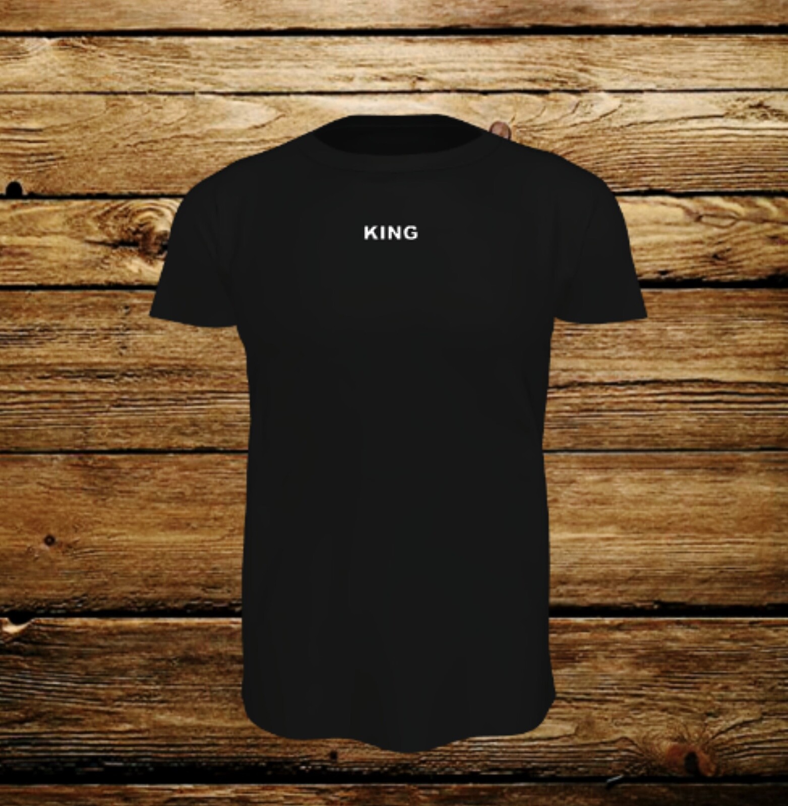 ALTRA KING heavy cotton t shirt black print