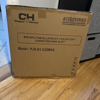 Cooper & Hunter mini split installation kit 1/4 X 3/8x 25 Feet. PJXN1C25MAX