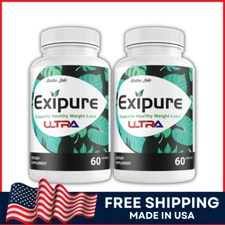 Exipure Ultra Weight Loss Pills Advance Formula Ketogenic Fat Burner 1300mg 2 PC