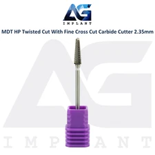 MDT Dental HP Twisted Cut With Fine Cross Cut Carbide Cutter Ø4.0mmX15.0mm