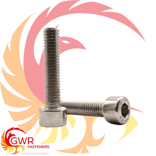 5/16" UNC Socket Cap Head Screws A2 Stainless Steel Imperial Allen Harley Bolts - Picture 4 of 7