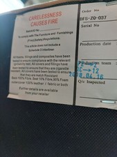 reclining 3 piece suite.