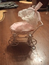 Vintage Miniature Baby Carriage