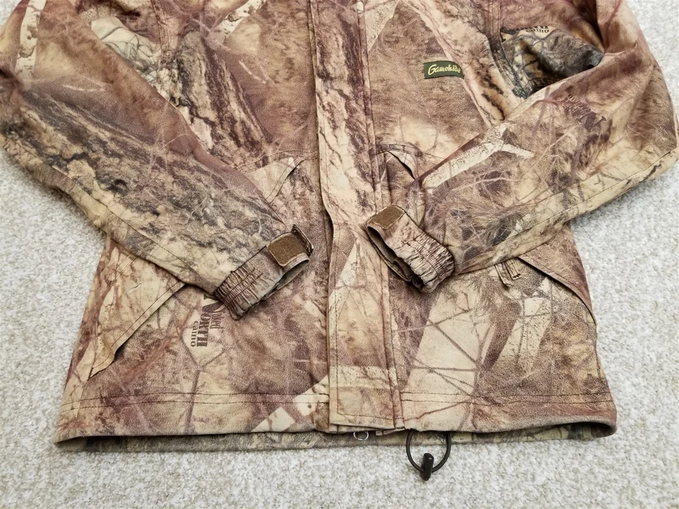 Gamehide Camo Jacket Youth Medium Brown Camoflage Hush Hide Hunting Naked North - Image 4 of 4