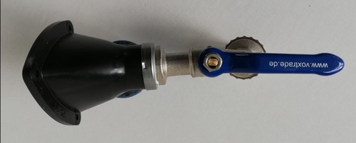 Wasserhahn  Wandanschluss Wandscheibe MS PE 20mm 25mm 32mm Kugelhahn - Bild 12 von 19