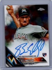 2016 Topps Chrome #RA-BE Brian Ellington Rookie Autographs