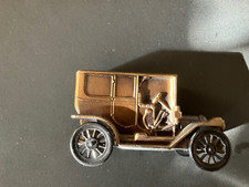 1910 Stanley, Banthric Inc.vintage metal coin bank classic car series made USA