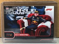 2022 TOPPS NOW FORMULA 1 F1 #61 MAX VERSTAPPEN FIA Drivers' World Champion