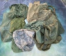 Lot of 11 Vintage US Military Duffle Bags PLEASE READ