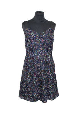 KLEID COCKTAIL COCKTAILKLEID BCBGENERATION SCHWARZ BUNT CKQ6V423 Gr. 36 NEU