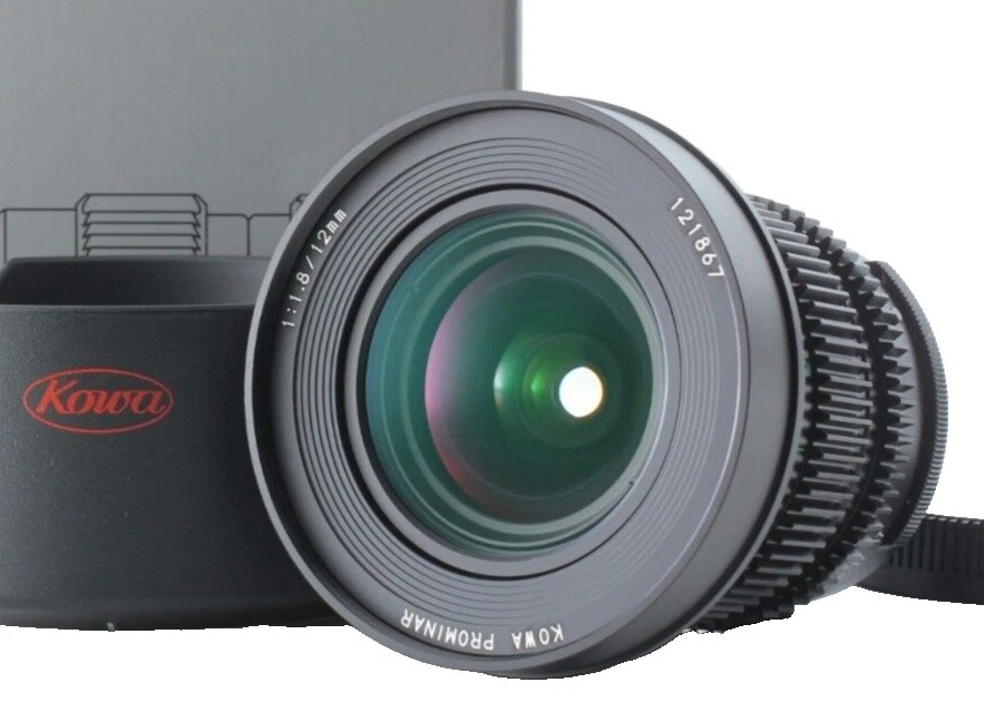 Kowa micro cuatro tercios Lentes de cámara de gran angular