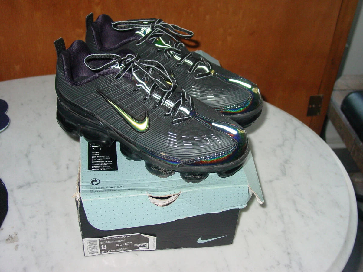 2019 Mens Nike Air Vapormax 360 Black Anthracite Running Shoes Size 8 w Box