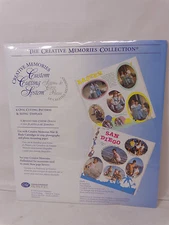 CREATIVE MEMORIES CUSTOM CUTTING SYSTEM 4 OVAL PATTERNS & TEMPLATE NEW SCRAPBOOK