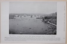 1896 Boer War Era K&ouml;nigin Geburtstag At Malta Britisch Geschwader Royal Salut