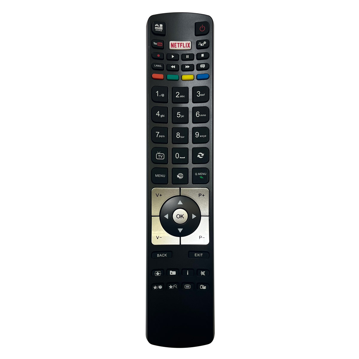 Thumbnail - Original Tv Fernbedienung Für Telefunken Finlux 32f8072t Fernseher