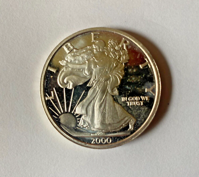 LIBERTY, The Dawn Of A New Millennium Coin, 2000, 1 Tr. oz LIBERTY, The Dawn Of A New Millennium Coin, 2000, 1 Tr. oz