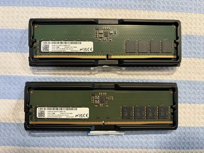 Micron 32GB Kit (2x16GB) DDR5 4800MHz DESKTOP RAM
