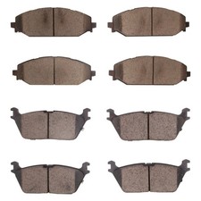 For Ram 1500 19-26 DFC 5000 Advanced Ceramic Front & Rear Disc Brake Pad Set