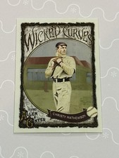 2025 Topps Allen & Ginter Christy Mathewson Wicked Curves #WC-38 NY Giants (W)