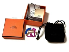 Hermes Scarf Ring 70 Neon Spring Summer 2023 Accessory Fashion Jewelry