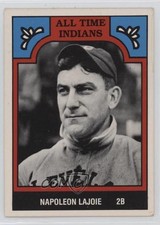 1986 TCMA All Time Cleveland Indians Nap Lajoie Napoleon Lajoie #2-IND HOF 6k2