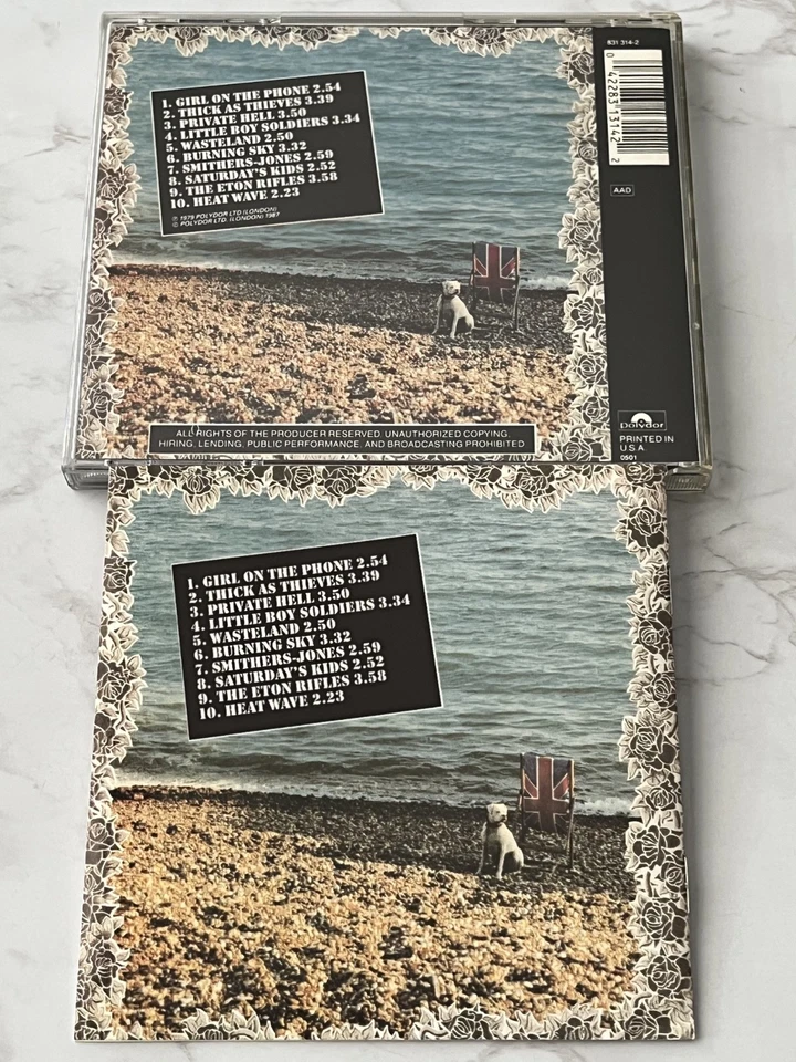 The Jam Setting Sons CD ORIGINAL USA PRESS! 1987 Polydor 831 314-2 Heat Wave OOP - Image 4 of 4