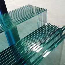 Balustrade Glass Panels 8mm Clear Toughened Glass for Outdoor Deck Balcony Stair