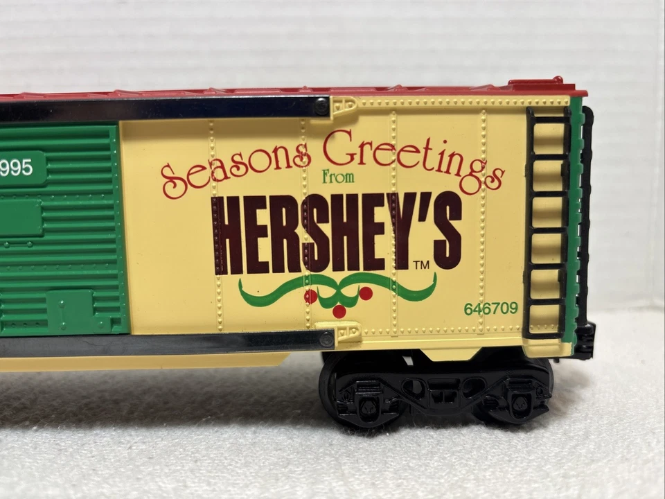 K-Line Hershey’s Kisses 1995 Christmas Box Car K-646709 (0071) - Image 3 of 4