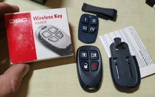 DSC WS4939-ADT 4-Button Wireless Key-Fob