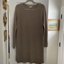 Madewell Oatmeal Midi Sweater Dress L