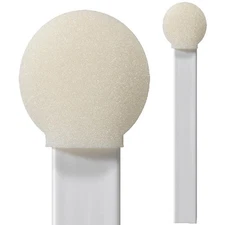 (Bag of 50 Swabs) 71-4551: 6" length swab with circular foam mitt by Swab-its