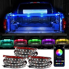 3PCS 60 Inch RGB Truck Bed Light Strip Kit with App Control, 270 LEDs Neon Ac...