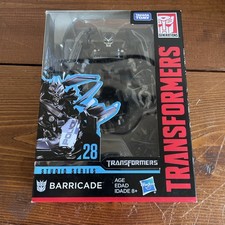 Transformers Studio Series 28 BARRICADE Deluxe Class Action Figure NEW